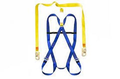 PIONEER Safety harnesses with single lanyard & snap hooks
