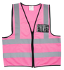 Pioneer Reflective Vest with Zip & ID Pouch