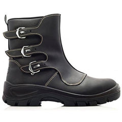 Bova Smelters Black Boot (Quick Release Buckle) - Safety Supplies  Safety Boots - PPE, Workwear, Conti Suits, Zeroflame and Acid, Safety Equipment, SAFETY SUPPLIES - Safety supplies