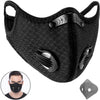 Sports Face Mask With 2 pcs actived Carbon Filters