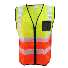 Dromex 2 tone reflective Safety Vest - Safety Supplies  Reflective Vests - PPE, Workwear, Conti Suits, Zeroflame and Acid, Safety Equipment, SAFETY SUPPLIES - Safety supplies