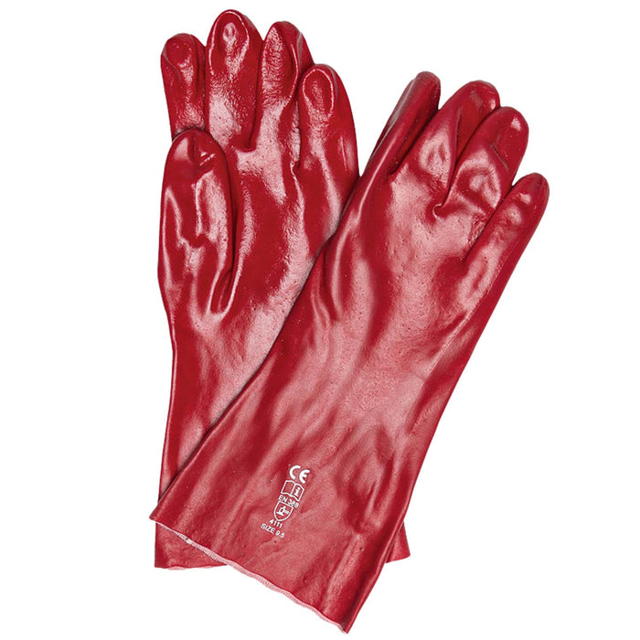 Javlin PVC Medium Weight Elbow Length Gloves 45cm