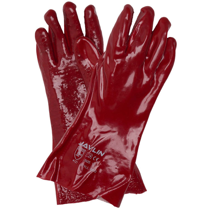 Javlin PVC Extra Heavyweight Elbow Length Gloves 35cm