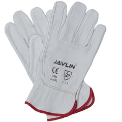 Javlin White Goatskin VIP Gloves