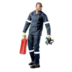 Dromex Nomex Navy Blue Flame Retardant Jacket - Safety Supplies  Workwear - PPE, Workwear, Conti Suits, Zeroflame and Acid, Safety Equipment, SAFETY SUPPLIES - Safety supplies