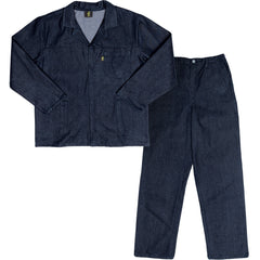 Paramount 100% Cotton Blue Indigo Denim Conti Suit