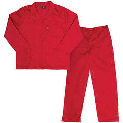 Paramount 80/20 Poly Cotton Conti Suit Red