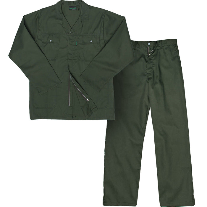 JAVLIN Premium Polycotton Acid Resistant Conti Suit-Cedar Green