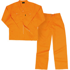 JAVLIN Premium Polycotton Conti Suit Orange