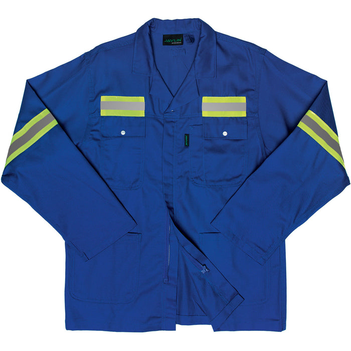 Javlin D59 Conti Jacket with Reflective Tape- Royal Blue