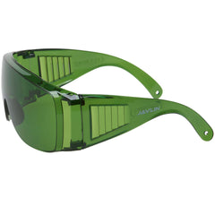 Javlin Wrap Around Anti Scratch Spectacles Green Lens