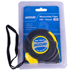 MEASURING TAPE 19MM X 5M ACC. 1MM NYLON COATED BLADE