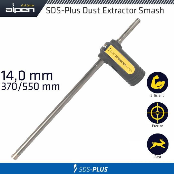DUST EXT SMASH CONCRETE SDS 370/250 14.0