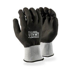Dromex NITRIFLEX Black Sanitized FULLY nitrile coated on a grey shell - Safety Supplies  Gloves - PPE, Workwear, Conti Suits, Zeroflame and Acid, Safety Equipment, SAFETY SUPPLIES - Safety supplies