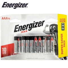 ENERGIZER MAX AAA-16 PACK (175X120MM PACK)