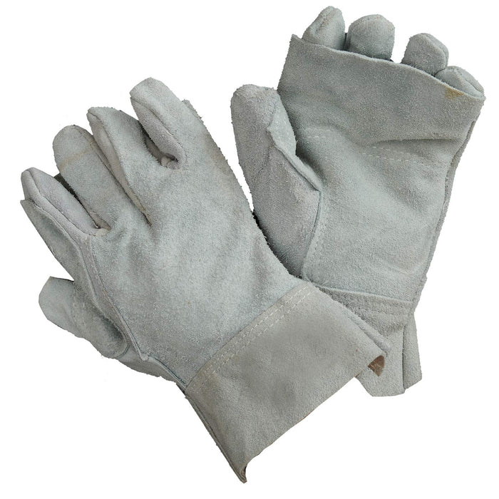 Javlin Superior Quality Chrome Leather Gloves 1.4mm - 1.6mm 2" Apron Palm