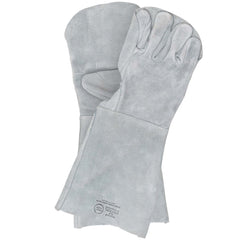 Javlin Superior Quality Chrome Leather Gloves 20cm Cuff Apron Palm