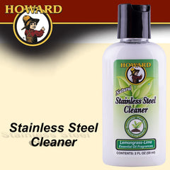 HOWARD STAINLESS STEEL CLEANER LEMON & LIME FRAGRANCE SAMPLE SIZE