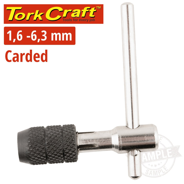 T TAP WRENCH 1.6-6.3MM CARDED