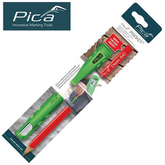 PICA POCKET WITH 1 CARPENTERS PENCIL 24MM IN BLISTER