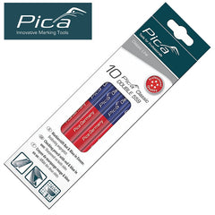 PICA UNIVERSAL MARKING PENCIL RED/BLUE END 10PC