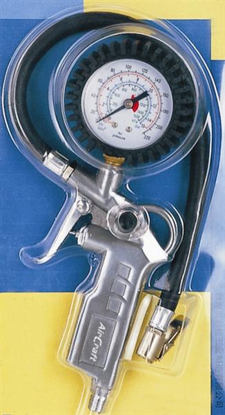 TYRE INFLATOR WITH GAUGE