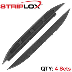 STRIPLOX MINI 120MM BLACK (4 SETS)