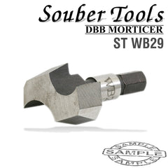 CUTTER 28.6MM /LOCK MORTICER FOR WOOD SNAP ON