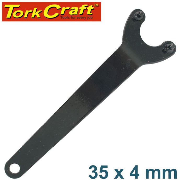 PIN SPANNER 35X4MM BLACK FOR ANGLE GRINDER