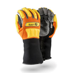 Dromex MACH2, WATERPROOF PVC dotted synthetic leather palm , spandex back with TPR ribs, 15cm Neoprene cuff. - Safety Supplies  Gloves - PPE, Workwear, Conti Suits, Zeroflame and Acid, Safety Equipment, SAFETY SUPPLIES - Safety supplies