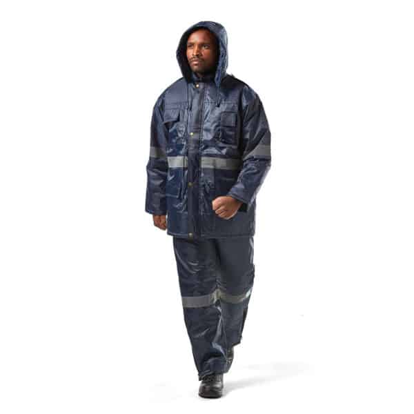 Dromex Storm Polar Navy Blue Jackets-300D Oxford Polyester Outer, Quilted Lining, Heavy Duty Zip